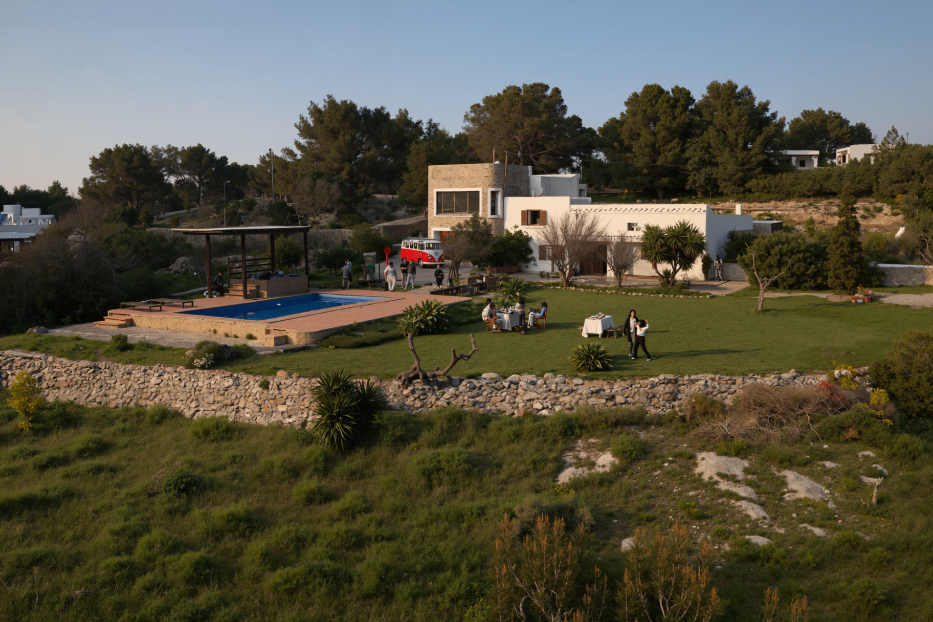 Villa Ibiza vista al mar